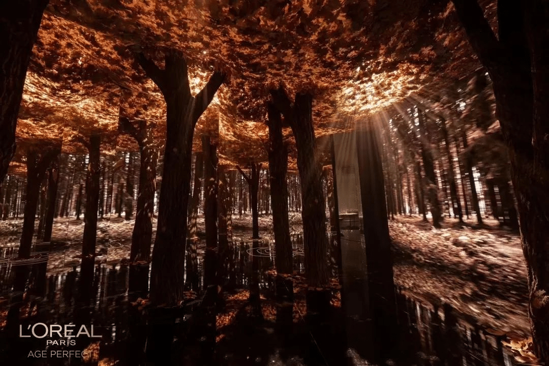 歐萊雅「金致松露系列·生息光影藝術展」